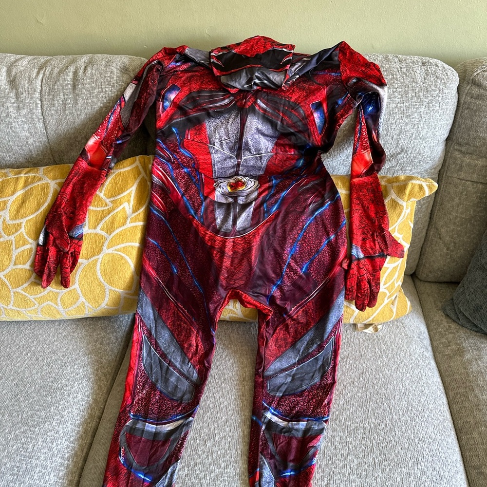 Adult Power Ranger (Red Ranger) Costume - Picture 2 of 6